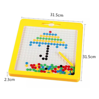 Offre Spéciale : Perles de Chocolat Magnétiques Magpad – Points Magnétiques pour Dessin, Jouet Tablette Bébé, Jouets Éducatifs