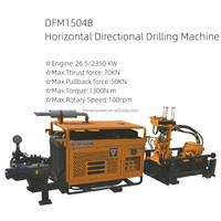 DFM1504 perceuse directionnelle, Machine de forage à disque dur pour la pose de câbles souterrains