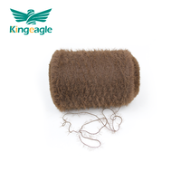 Kingeagle Fil de plumes de vison 100% nylon de haute qualité 2CM pour textiles de maison en Turquie