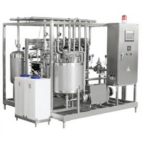 Stérilisateur industriel aseptique à plaques chauffantes, pasteurisateur de lait UHT, machine Shanghai Rexton automatique 500L-20000L/H pour jus/boissons