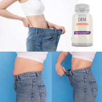 Capsules abdominales amincissantes à action rapide Ingrédients naturels Complément alimentaire de soutien à la perte de poids pour adultes