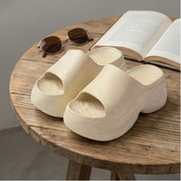 Sandales à talon ouvert pour femme, confortables et respirantes en EVA, écologiques, pour l'intérieur et l'extérieur, hiver, printemps, été, motif floral