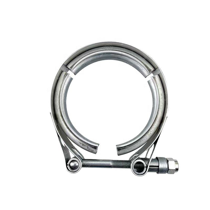 2.0" 51mm V Band Clamp Flange Turbo Exhaust Downpipe Kit Mild Stainless Steel SL | UK