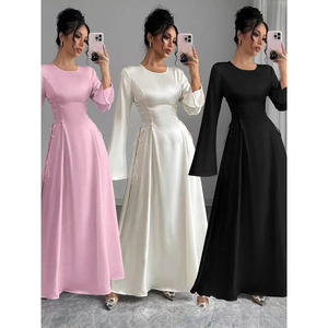 Arabic Sleeveless Floor-Length Ball Gown Backless Built-in Bra Luxury Spandex <strong>Dress</strong> Waist-Cinched Middle East Saudi Arabia Dubai - Product Image 1