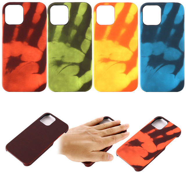 Magic Color Changing Phone Case for iPhone 17 Pro Max, Thermal Reactive Cover Changes with Your Touch & Mood