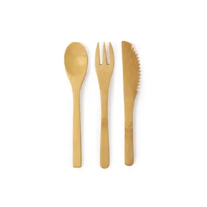 <b>Bamboo</b> <b>cutlery</b> <b>set</b> sustainable merchandising - Product Image 2
