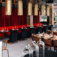 Solution tout-en-un pour mobilier de restaurant : banquette rembourrée fiable pour steakhouse, café, boutique