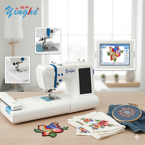 Machine à coudre informatisée pour usage domestique / Petite machine à broder à une tête et une aiguille - Product Image 1