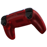 Coque arrière de remplacement personnalisée rouge clair eXtremeRate pour manette PS5