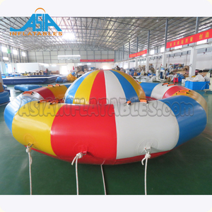 Bâche gonflable en PVC pour bateau Disco, avec Tube tractables, pour les loisirs aquatiques, 8 motocyclistes - Product Image 4