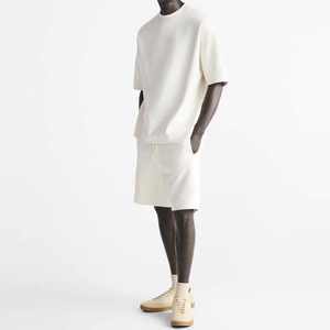 T-shirts en coton lourd 240 GSM unisexe, coupe oversize à épaules tombantes, haute qualité, t-shirts vierges, fabricant - Product Image 3