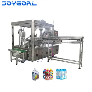 Doypack Bag Packaging Machine Fully Automatic Packing Packaging Machine For Filling And Capping Doy Pack Doypack Bag Stand Up Standup Spout Pouch Liquid Food