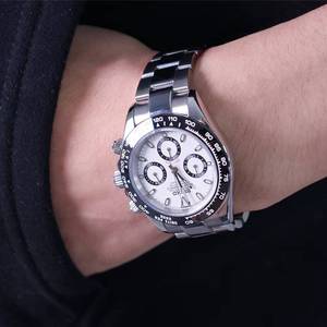Montre à quartz promotionnelle VK63, étanche, avec cadran à aiguilles, en acier inoxydable, à fermoir pliant, prix de gros avantageux - Product Image 5