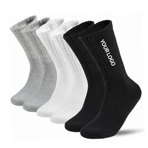 Chaussettes de course en polyester personnalisées en gros pour l'été, chaussettes montantes à motif de dessin animé avec impression numérique sur le dessous pour la saison printanière - Product Image 1