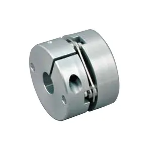 Single Plate Clamp Style Flexible Coupling With Machined Aluminum Hubs For Large Diameters