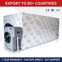 Hoge-prestatie warmtepomp bananendroger 200kg met warmteterugwinning voor energiekostensbesparing