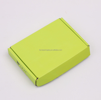 FAVORCRAFTS Caja de Envío Corrugada Verde Impresa Personalizada con Inserto de Papel Kraft Integrado, Embalaje Ecológico, Portátil y Reutilizable
