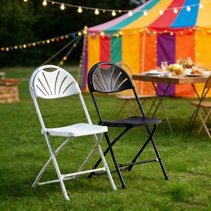 <span class=keywords><strong>เก้าอี้</strong></span>พลาสติกพับได้ สะดวก ง่ายต่อการจัดเก็บ เหมาะสำหรับงานเลี้ยงกลางแจ้ง งานแต่งงาน การประชุม งานอีเว้นท์ ห้องนั่งเล่น ห้องครัว - Product Image 2