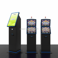 UNISPOT Initial D Arcade Makinesi PeakDual Oyun Kabini PCAP Dokunmatik Ekranlı Ödüllü Oyun Kiosku Nakit Dağıtıcılı Çelik Konstrüksiyonlu Oyun