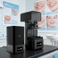 Imprimante dentaire 3D chauffée fiable LEYI L6 avec connectivité USB, garantie 1 an pour des couronnes, bridges et guides chirurgicaux de haute précision et cohérence