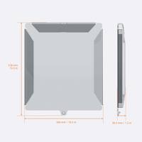 Housse de protection transparente en PC de qualité supérieure pour Starlink Mini, étui extérieur Starlink Mini avec design antichoc