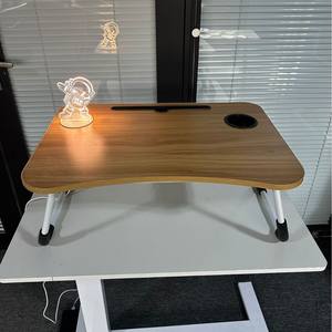 <span class=keywords><strong>Escritorio</strong></span> <span class=keywords><strong>plegable</strong></span> <span class=keywords><strong>de</strong></span> computadora portátil con interfaz USB Luz <span class=keywords><strong>de</strong></span> noche 3D para estudiar y leer Perfecto como mesita <span class=keywords><strong>de</strong></span> noche - Product Image 5