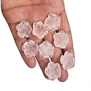 Natural Flower Shape Semi-Precious Cabochon Gems in Various Shapes and Sizes for <b>Nail</b> Art Decoration - Product Image 1