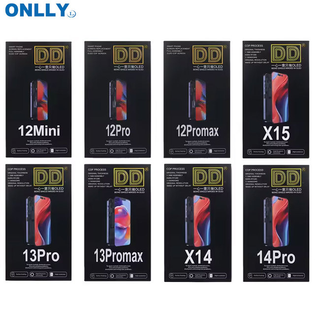 DD Soft Amoled Mobile Phone LCDs Screen with Touch Digitizer Assembly for Iphone13 14 15 Pro Max Lcd Screen Soft Oled 16 Pro