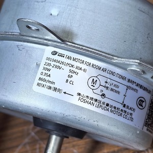 ไฮเออร์มอเตอร์พัดลม YDK-30A-6 220-230V 30W 860RPM สำหรับเครื่องปรับอากาศในห้องกลางแจ้งชิ้นส่วนทดแทน - Product Image 1