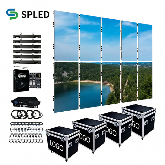 Indoor Large Rental LED Screen Panels P1.953 P2.604 P2.976 P3.91 LED Display for Stage Concert Background