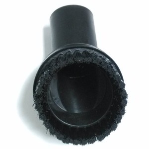<b>Round</b> <b>Brush</b> Head 32mm Inner Diameter For Vacuum Cleaner Carpet Cleaning Black Plastic Part - Product Image 1