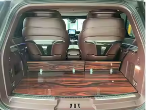 Accessoires pour SUV 2024, sièges de voiture de luxe, sièges arrière VIP avec réfrigérateur de voiture, adaptés aux Cadillac Lexus Escalade - Product Image 3