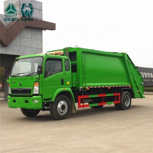 SINOTRUK HOWO 4X2 8 cbm compactador <span class=keywords><strong>de</strong></span> camión <span class=keywords><strong>de</strong></span> basura para <span class=keywords><strong>la</strong></span> recogida <span class=keywords><strong>de</strong></span> residuos - Product Image 2