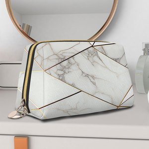 Custom image <b>Large</b> Leather <b>Makeup</b> <b>Bag</b> Made From Durable PC Material - Product Image 4