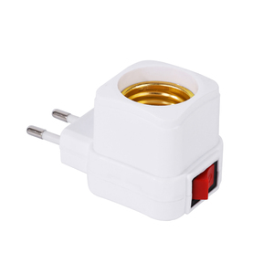 E27 LED ánh sáng bóng đèn ổ cắm cơ sở chủ EU chúng tôi AU cắm Adapter On/Off chuyển đổi phụ kiện chiếu sáng - Product Image 6