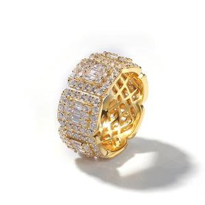 <span class=keywords><strong>Anello</strong></span> Hip Hop con Diamanti Placcato Oro e <span class=keywords><strong>Argento</strong></span> per Uomo e Donna, Ultimo Design, <span class=keywords><strong>Anello</strong></span> Personalizzato <span class=keywords><strong>Infinito</strong></span> Amore - Product Image 5