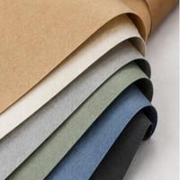 Papier kraft ZHICAI hautement élastique, résistant aux plis et lavable, tissu écologique pour sacs de rangement pliables