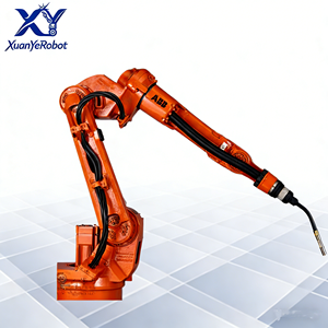 Bras de robot de soudage à l'arc 6 axes IRB 2600ID, robot industriel, charge utile de 8 kg avec soudeuse MIG/MAG, PLC 380V - Product Image 2