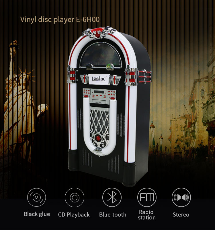 希少　PHONOGRAPH 蓄音機型　CDプレイヤー　箱付き ファクトリーダイレクト販売 フォノグラフ MP3 CDプレーヤー ジューク
