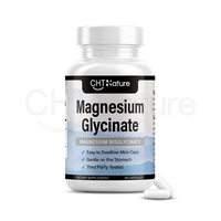 Le bisglycinate de magnésium pur d'OEM de CHTNature complète des capsules de glycinate de magnésium 500mg