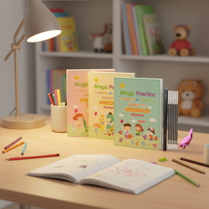 Cuaderno de Ejercicios Personalizado para Niños, con Números y Alfabeto, para Practicar la Escritura Fácil, Libro de Dibujo y Pintura para Estudiantes Escolares - Product Image 6