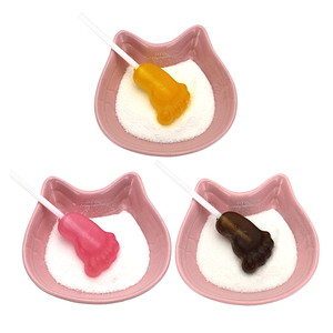 Sucettes en forme de <span class=keywords><strong>pied</strong></span> Big Foot aux couleurs naturelles, saveur cola aux fruits, avec <span class=keywords><strong>poudre</strong></span> acide acidulée - Product Image 5