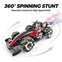 Coche de Carreras a Control Remoto de 2.4GHz para Niños, Modelo Spray RC Drift Stunt Car, con Giro de 360 Grados °   Juguete con Luz LED, Bajo MOQ, Venta al por Mayor de Juguetes para Niños