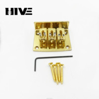 High-end 3-string Electric Guitar Bridge Tuning Peg Accessory - 3-string Ball Bearing Guitar Bridge Tuning Peg Bridge