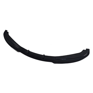 Bmw E90 Front Splitter Lip 3 Section Glossy Black Abs For 2005 2008 Standard <b>Model</b> - Product Image 2