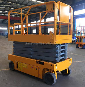 高空自走式剪刀式高空作业平台 工作高度8m 负载能力450kg 用于钢结构安装 - Product Image 1