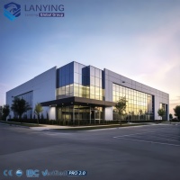 Edificio de Estructura de Acero de Varios Pisos para Uso Comercial y de Oficinas, Diseño Moderno, Garantía de 2 Años, Entrega Rápida, Envío a Todo el Mundo