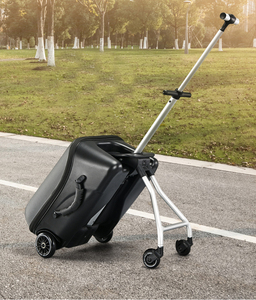 Trẻ em của gắn vali mới 20 "đi bộ bé Vali lười biếng Vali trẻ em có thể ngồi trên hộp đòn bẩy - Product Image 5