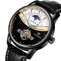 Montres de luxe pour homme Forsining, tourbillon, couleurs tendance, montre automatique étanche pour homme