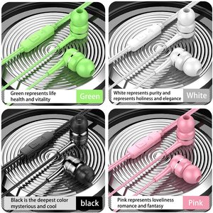 Auriculares estéreo Con Cable, cascos Con micrófono y Cable, <span class=keywords><strong>2022</strong></span> MM, venta al por mayor, 3,5 - Product Image 2